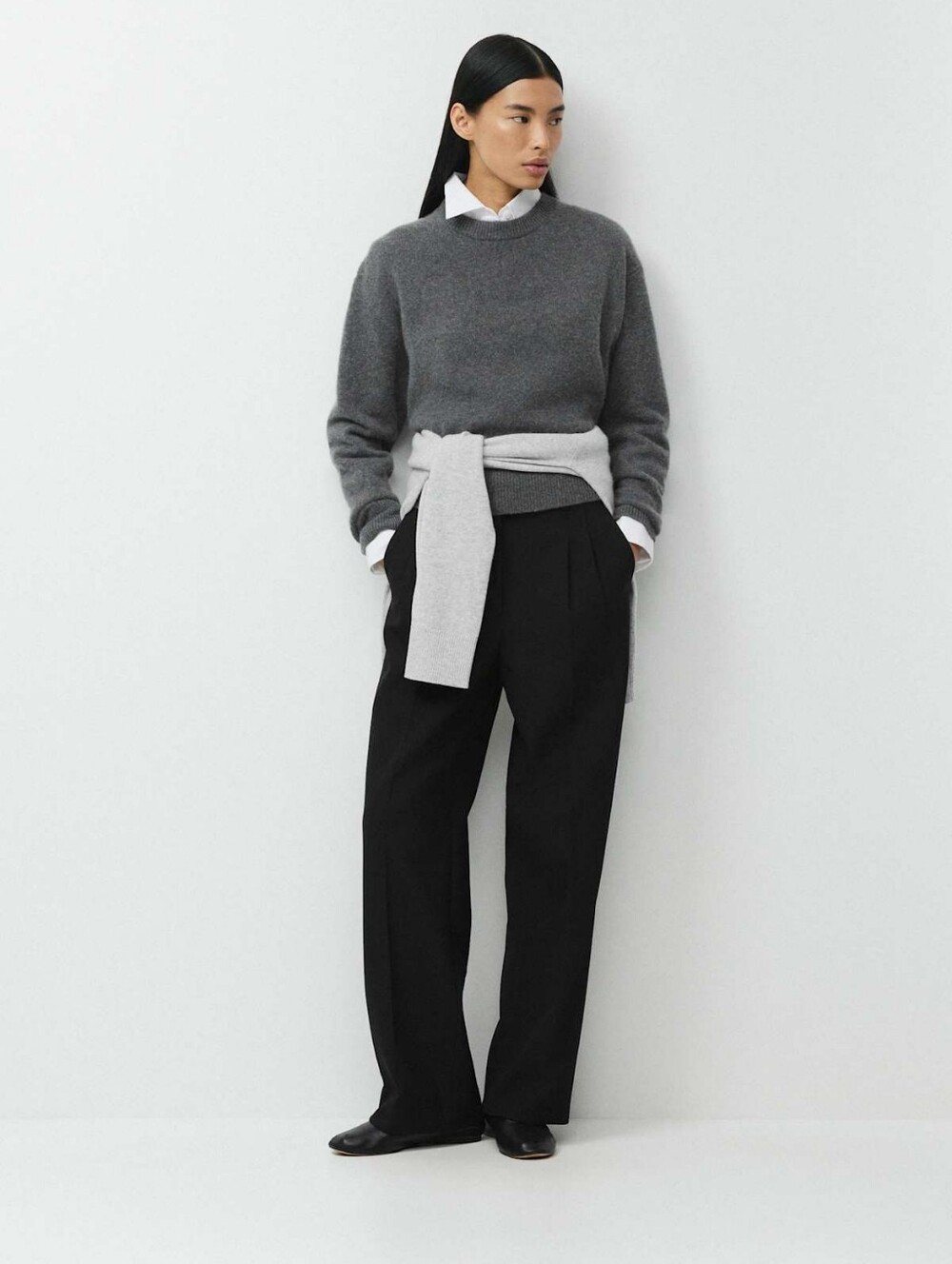 Aritzia Wilfred The Effortless Pant™ Black Size 4